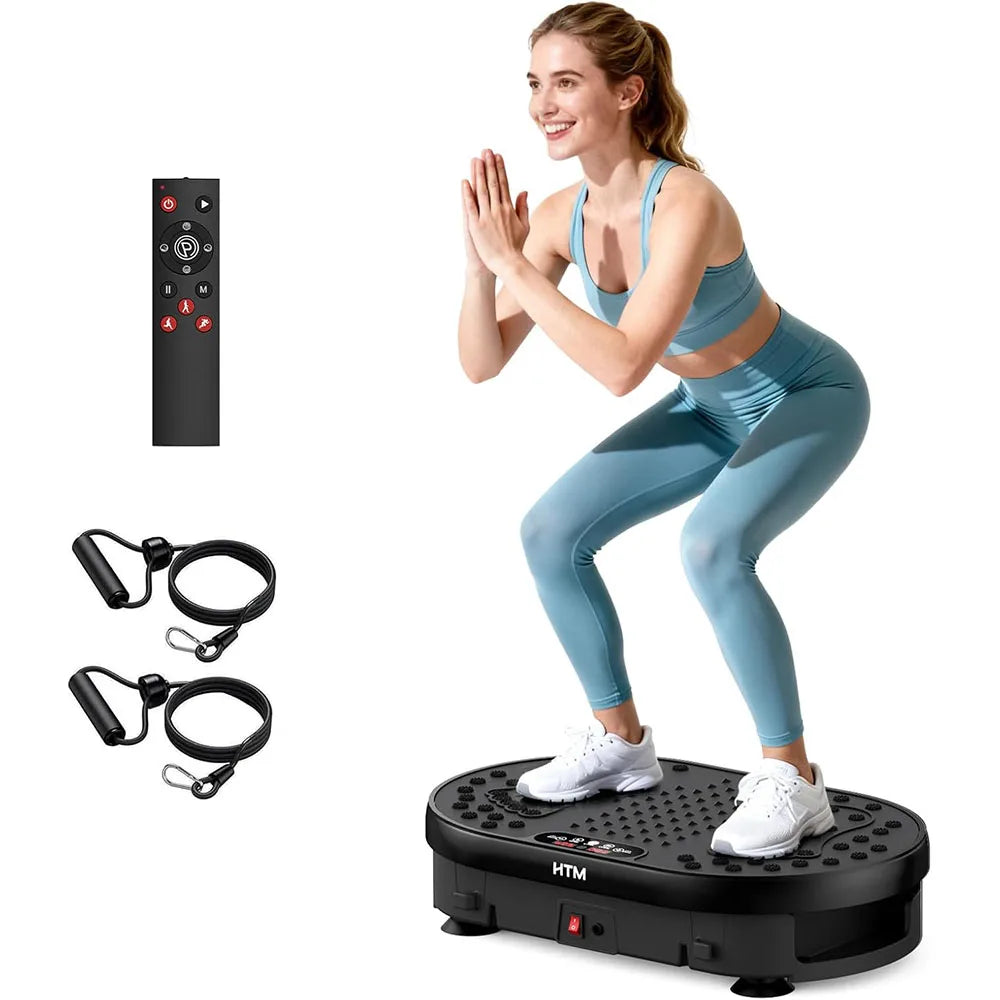 HTM Vibration Plate Exercise Machine 120 Speed Levels