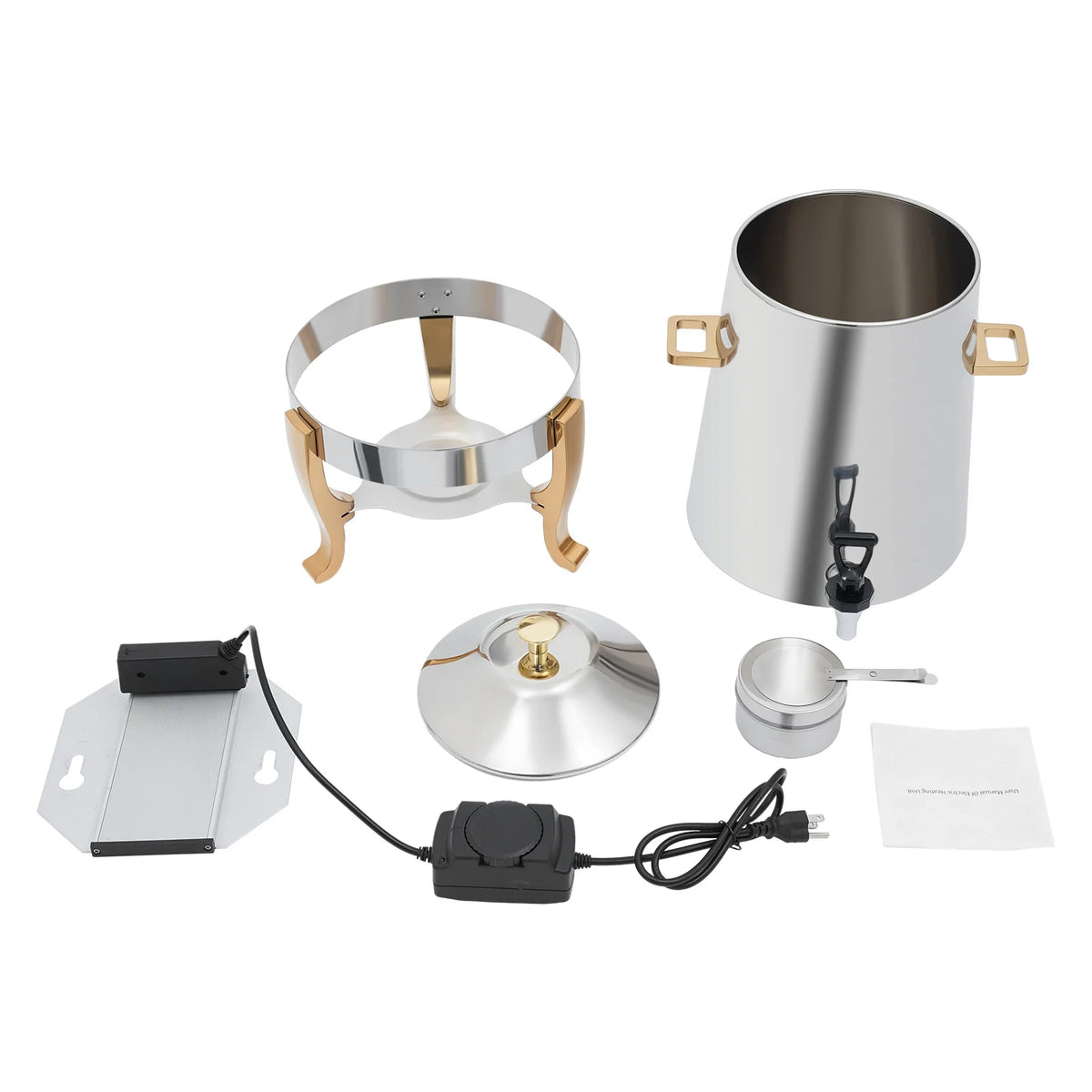Bymaocar Stainless Steel Hot Water Dispenser Coffee Urn