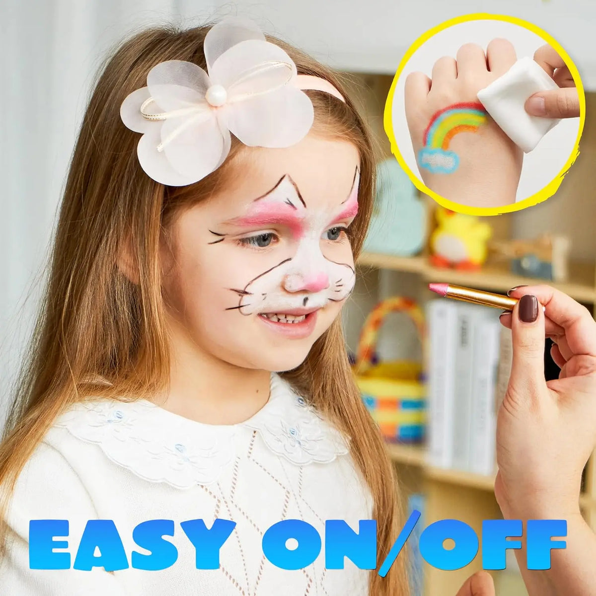Joyfy Face And Body Paint Crayons Kit