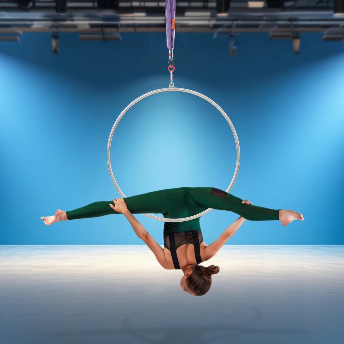 Aerial Hoop Kit Stainless Steel Lyra Ring