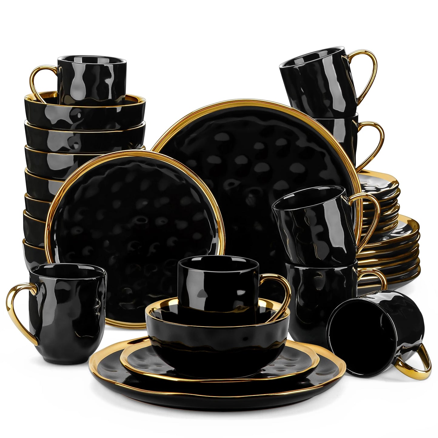 Malacasa Premium Ceramic Dinnerware Set