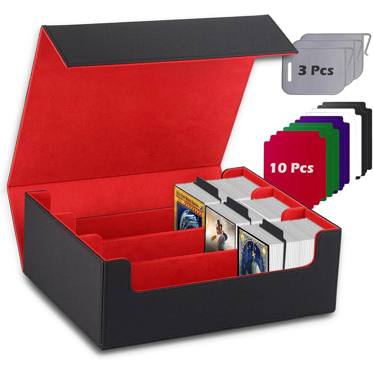 Pu Leather Microfiber Lined Card Deck Box