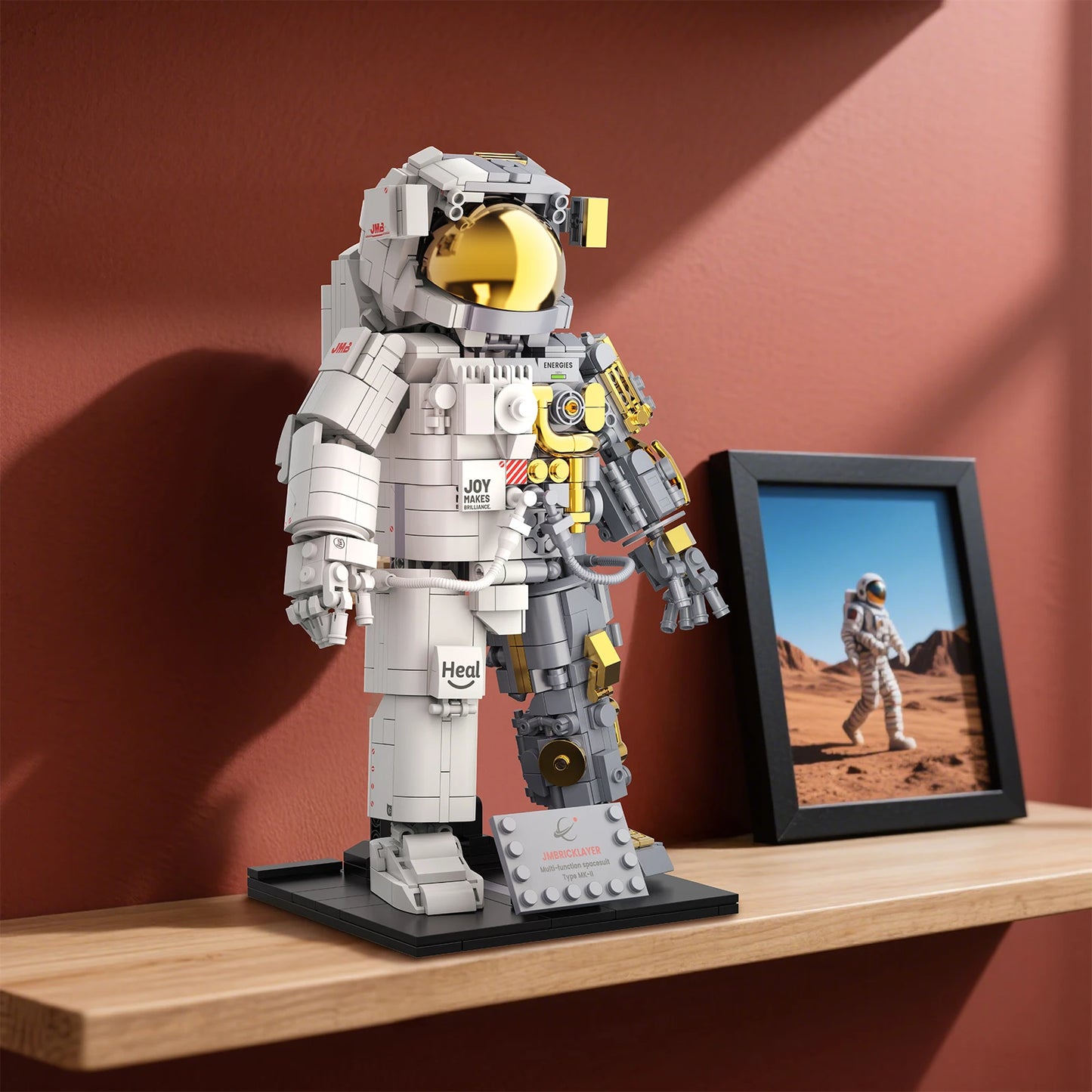 JMBricklayer Space Astronaut Building Blocks
