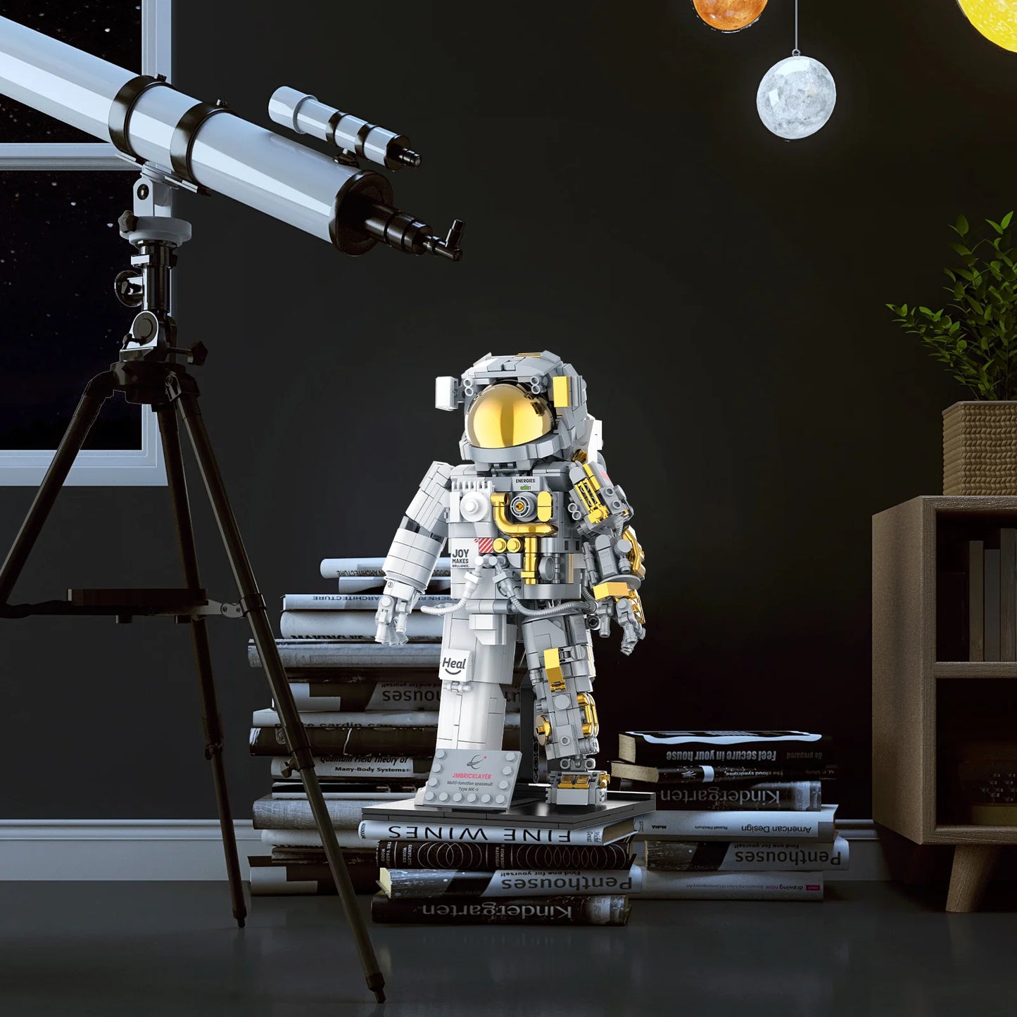 JMBricklayer Space Astronaut Building Blocks