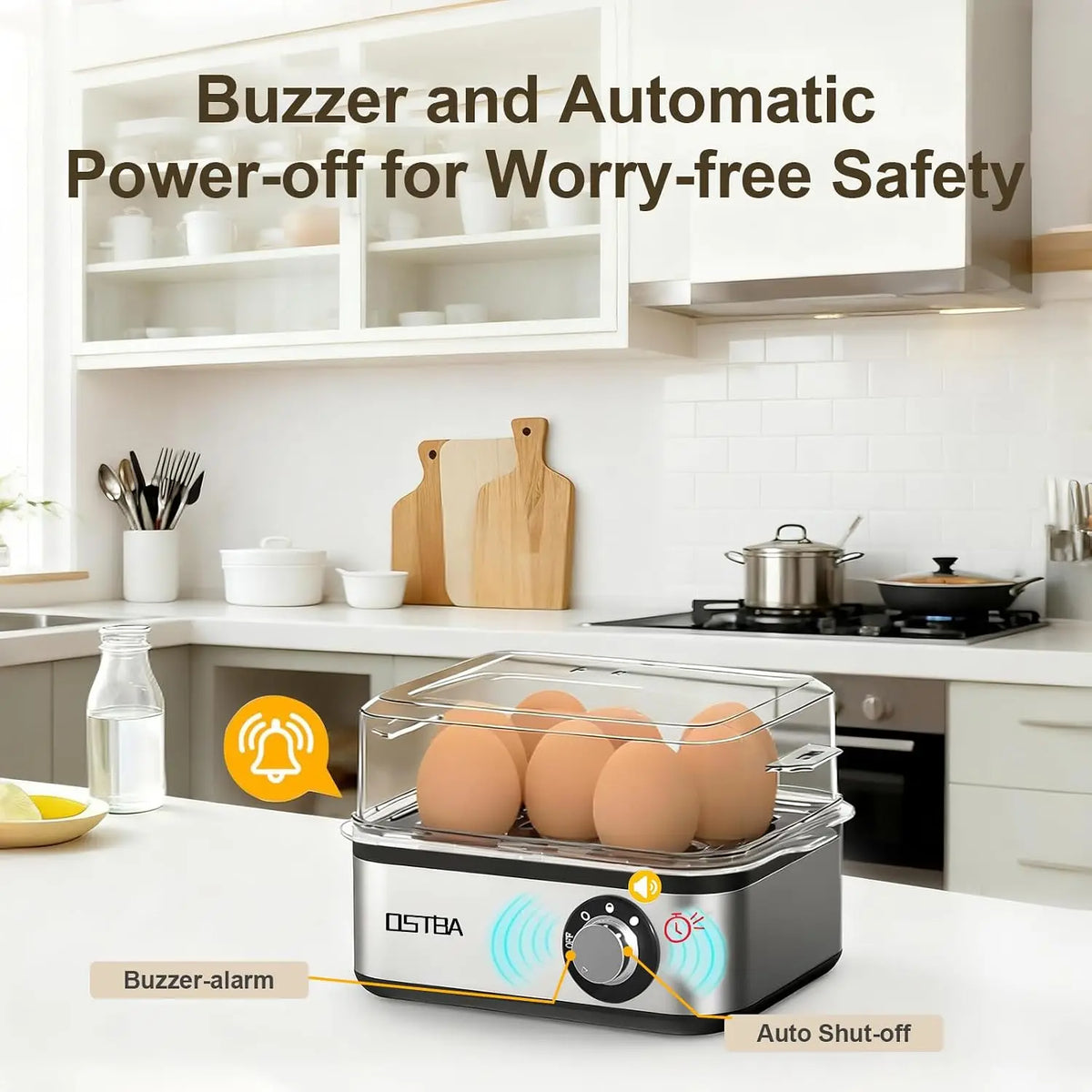 Ostba Electric Egg Cooker For Breakfast