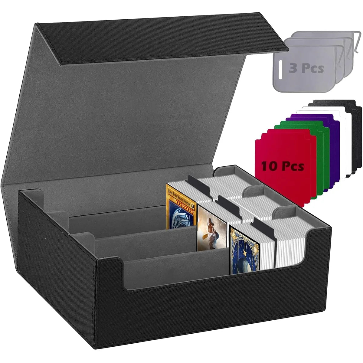 Pu Leather Microfiber Lined Card Deck Box