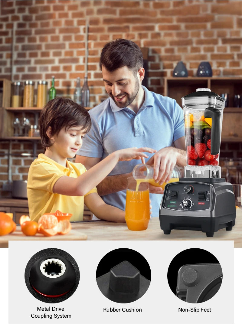 Biolomix Heavy Duty Commercial Programmable Blender
