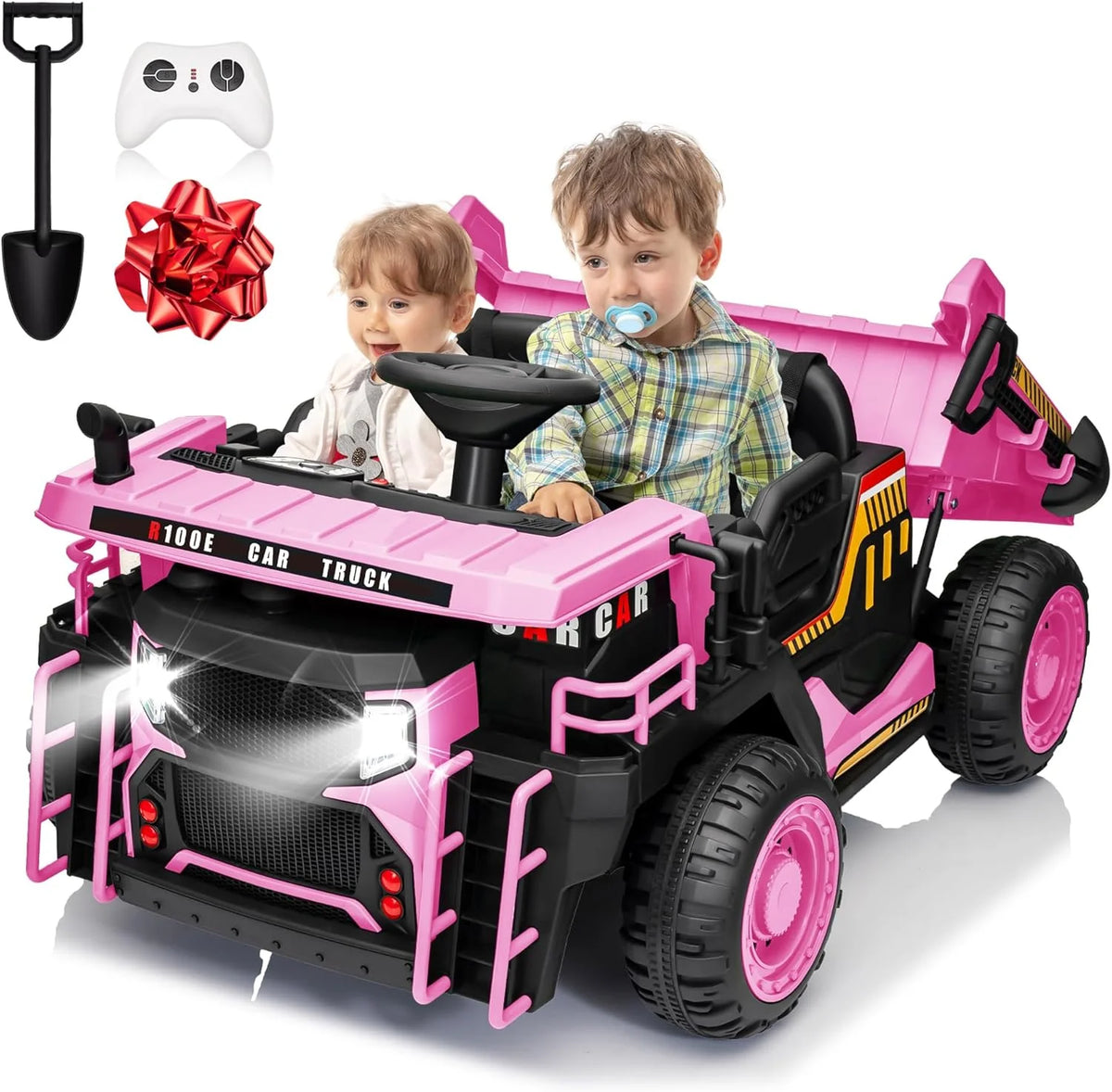 JoyRacer 24V Ride On Dump Truck Remote Control