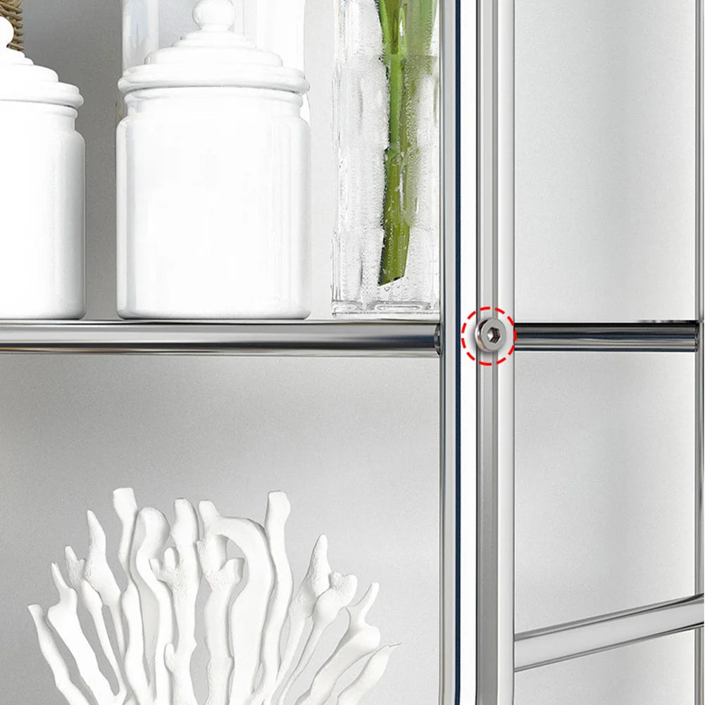 Studyset Over Toilet Storage Shelf 2 Tier Freestanding