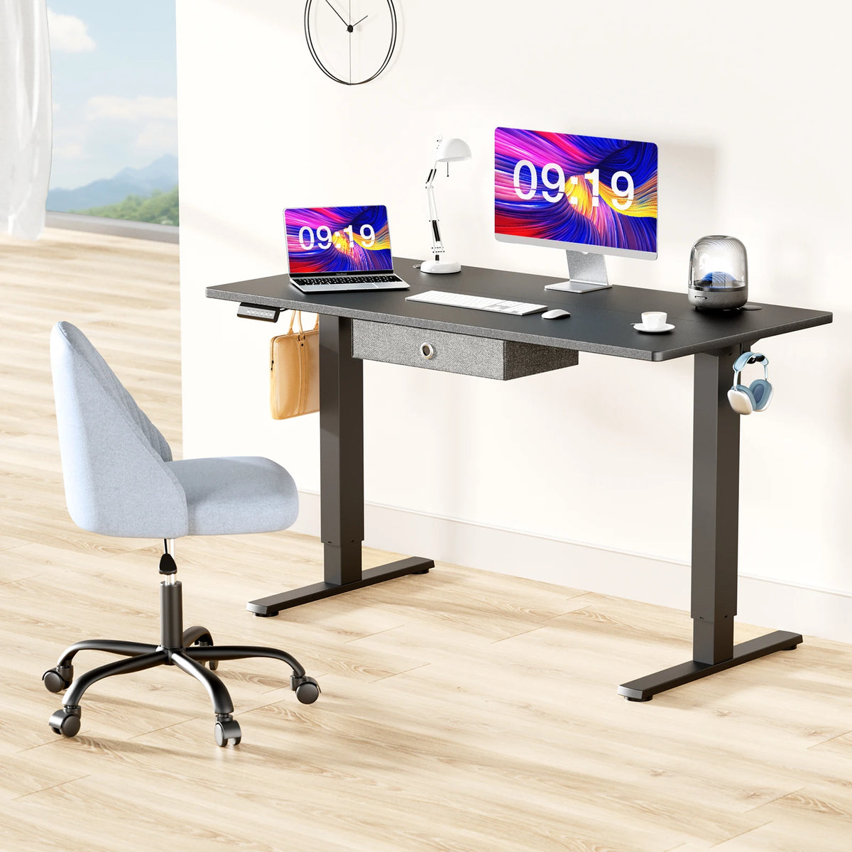 JHK Electric Standing Desk Adjustable Height Workstation