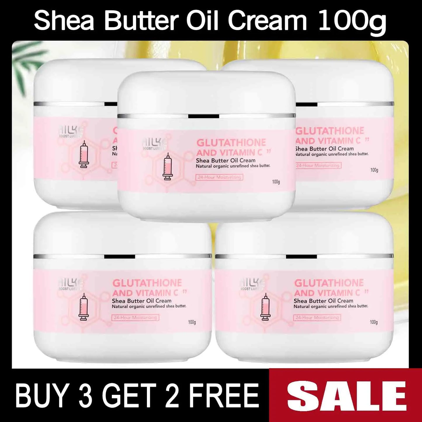 Ailke Glutathione Vitamin C Brightening Body Cream 100ml