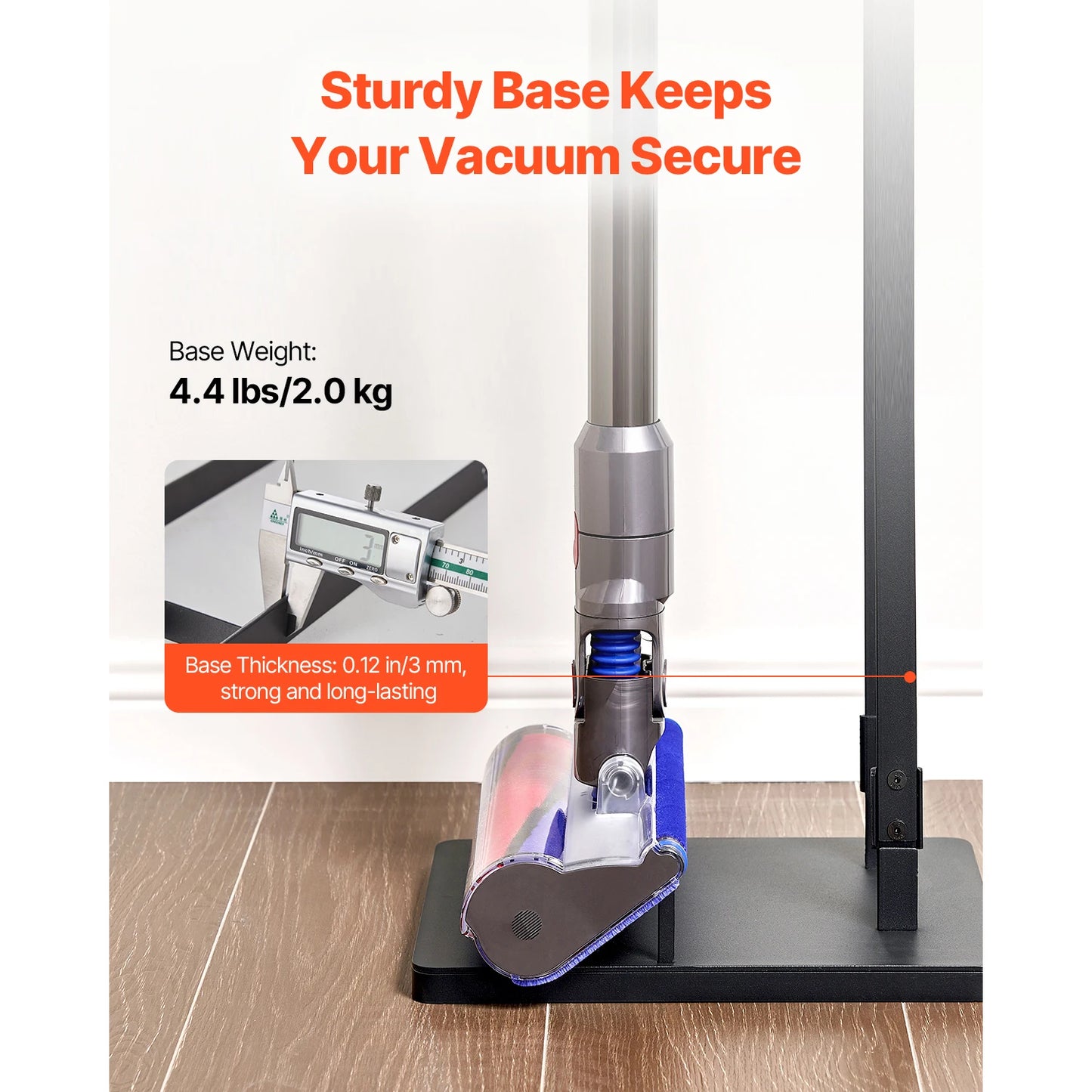 SucceBuy Vacuum Stand With 4 Hooks For Dyson