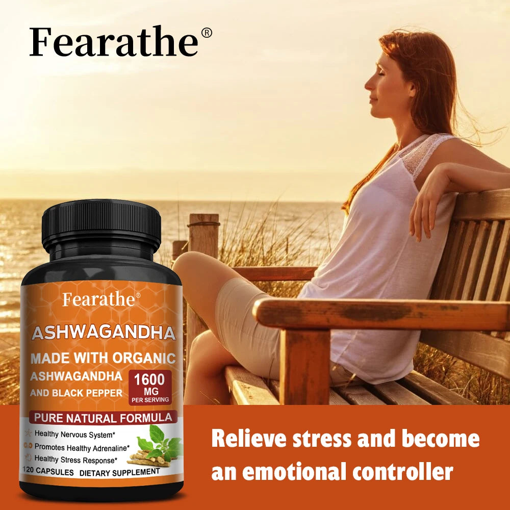 SOOMIIG Organic Ashwagandha For Stress And Mood Support