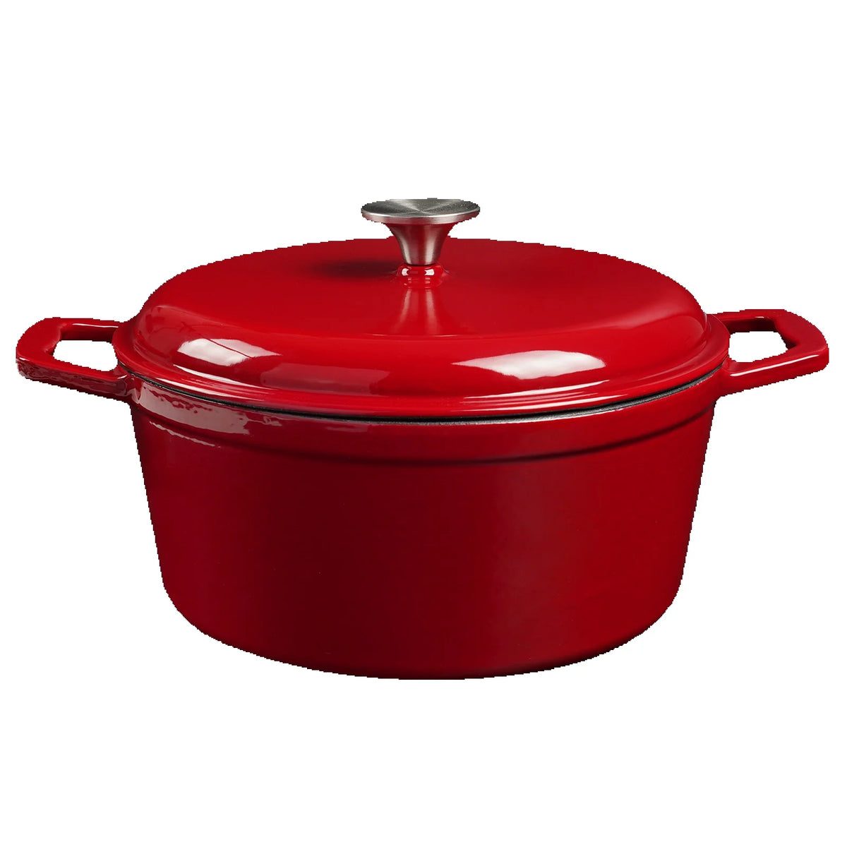HanSmart 4.75 Qt Enameled Cast Iron Dutch Oven