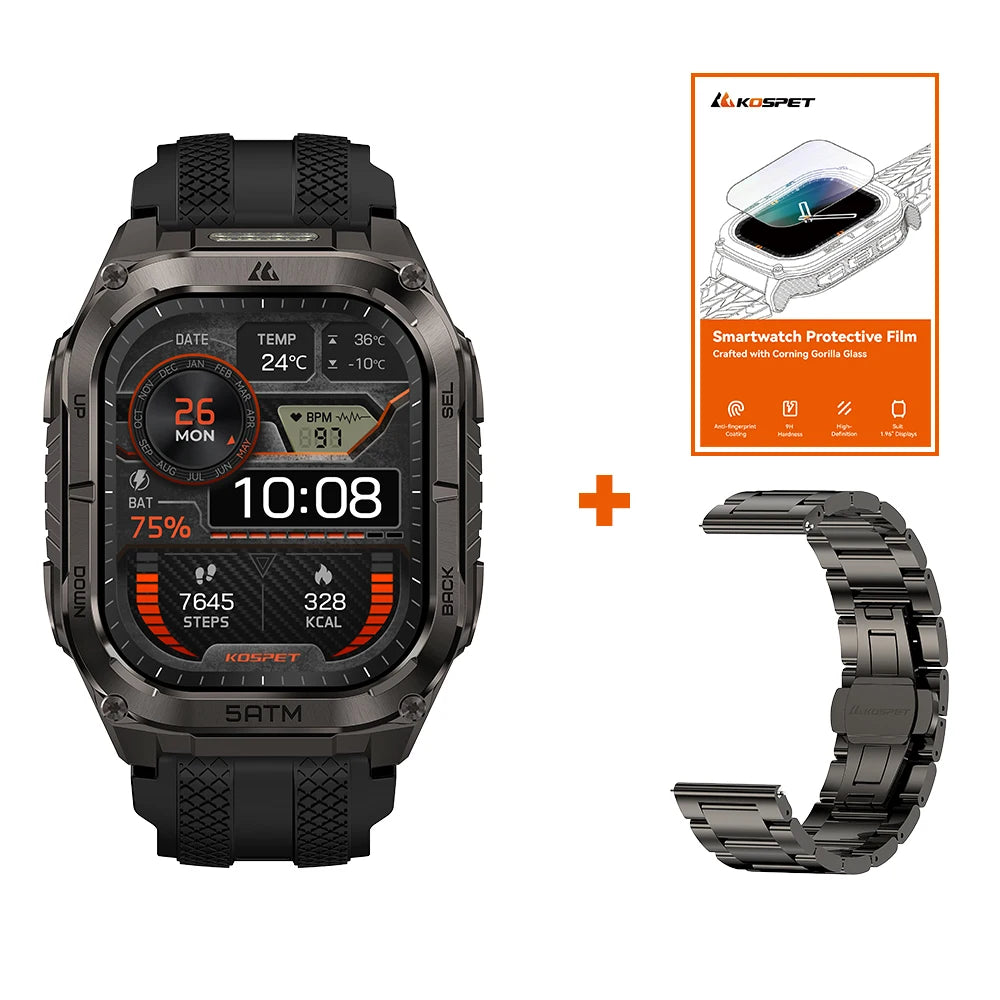 KOSPET Tank M4C GPS Smartwatch For Men