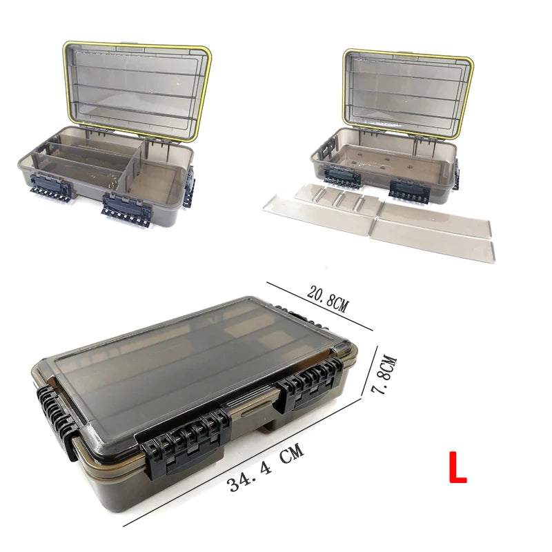 Waterproof Large Capacity Tackle Box For Fishing Accessories