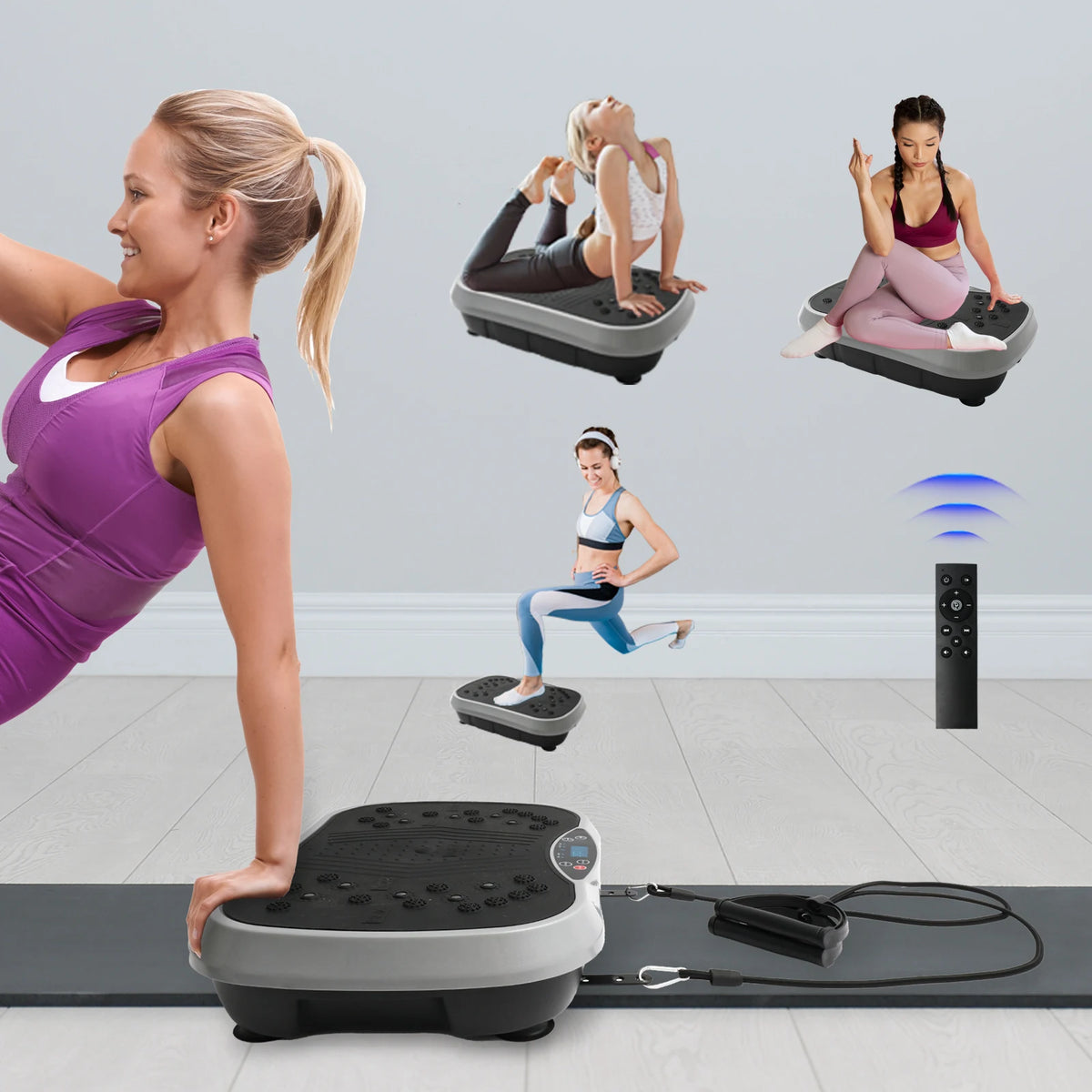 Vibration Plate Exercise Machine For Home Body Shaping