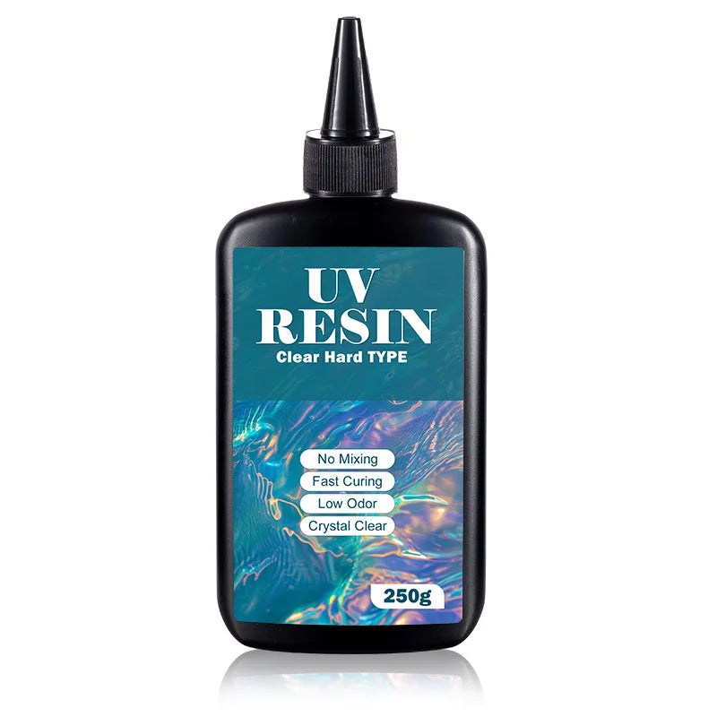 Crystal Clear UV Resin Kit With Light For Jewelry Making
