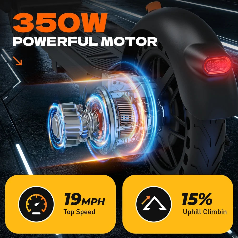 HeroPick C8 Electric Scooter 350W Foldable 19MPH