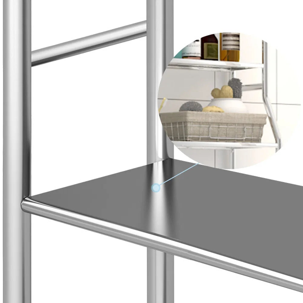 Studyset Over Toilet Storage Shelf 2 Tier Freestanding