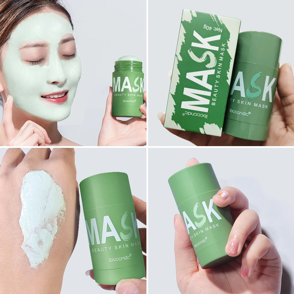 Ibcccndc Green Tea Cleansing Mask Stick Oil Control