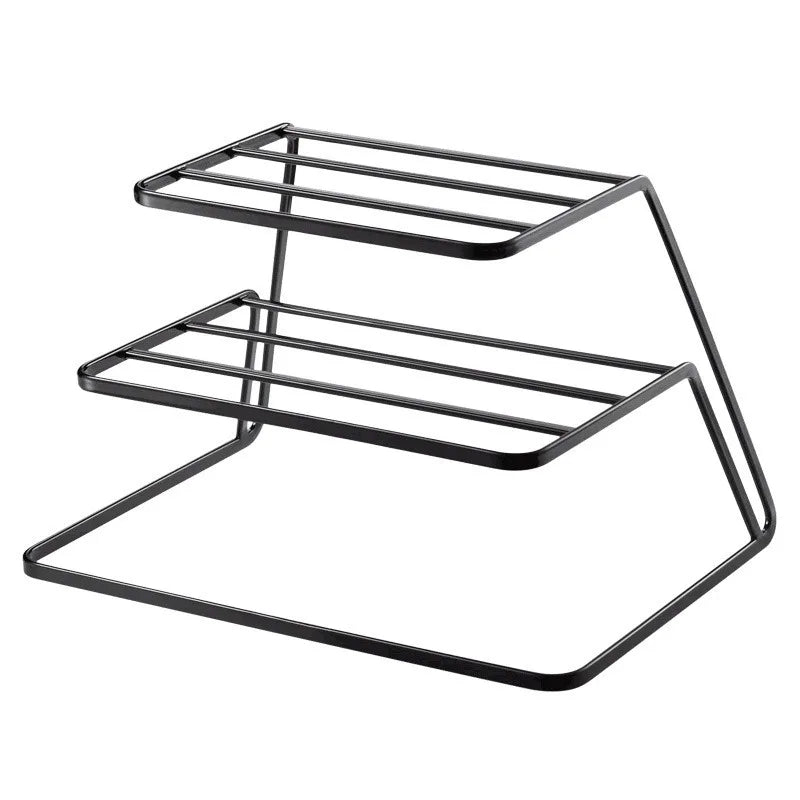 Iron Dish Drain Rack With Sorting Tray