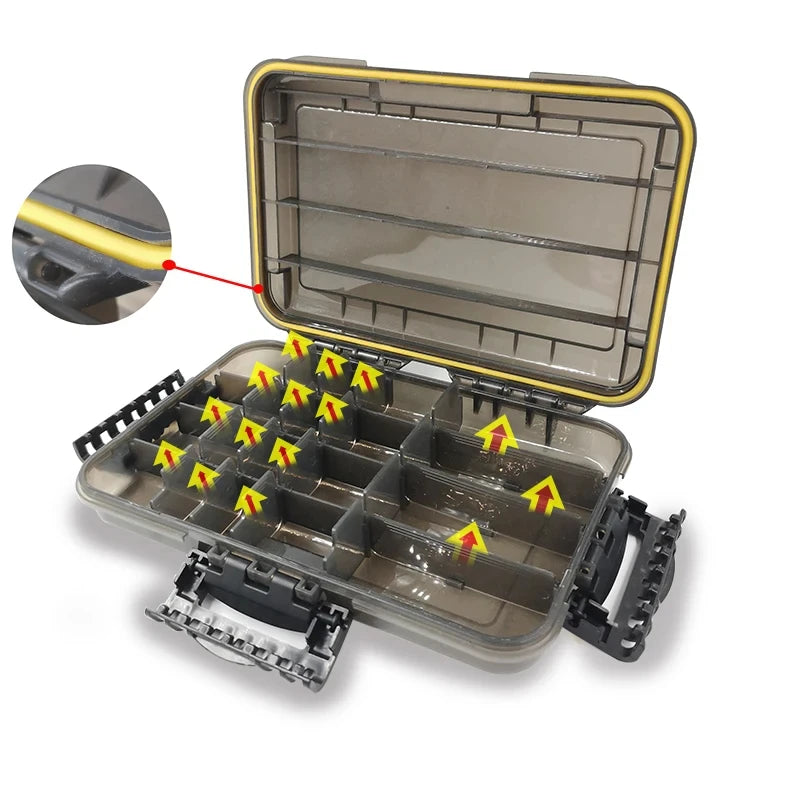 Waterproof Large Capacity Tackle Box For Fishing Accessories