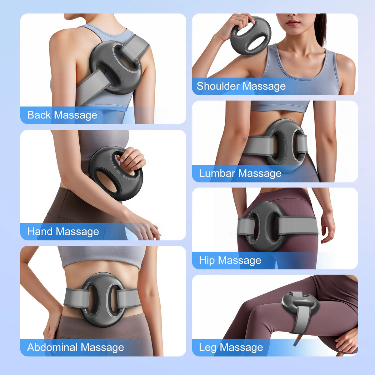 Leercon Fascia Ring Massager For Deep Tissue Relief