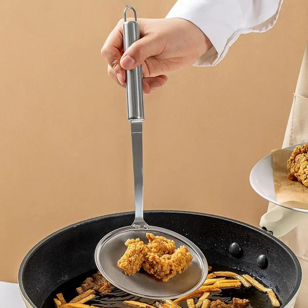 Kitpipi Fat Skimmer Spoon Fine Mesh Kitchen Strainer