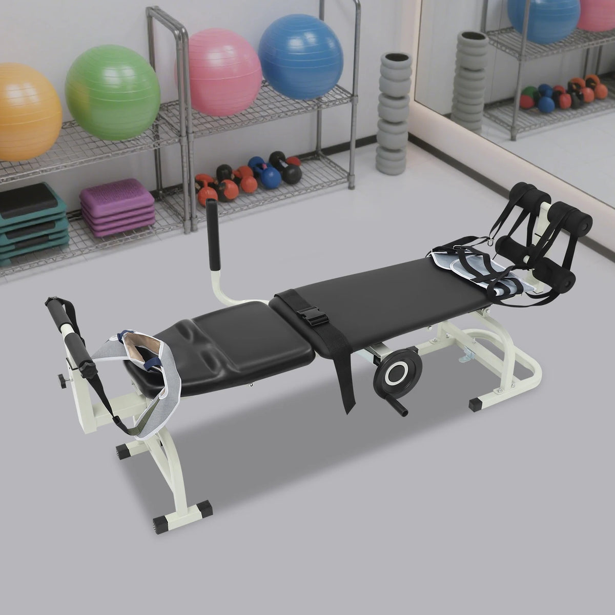 Back Stretch Bench Cervical Traction Device For Neck Pain