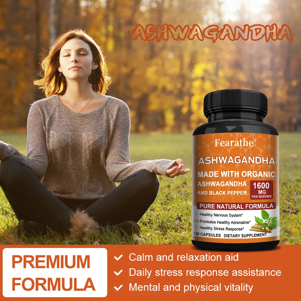 SOOMIIG Organic Ashwagandha For Stress And Mood Support