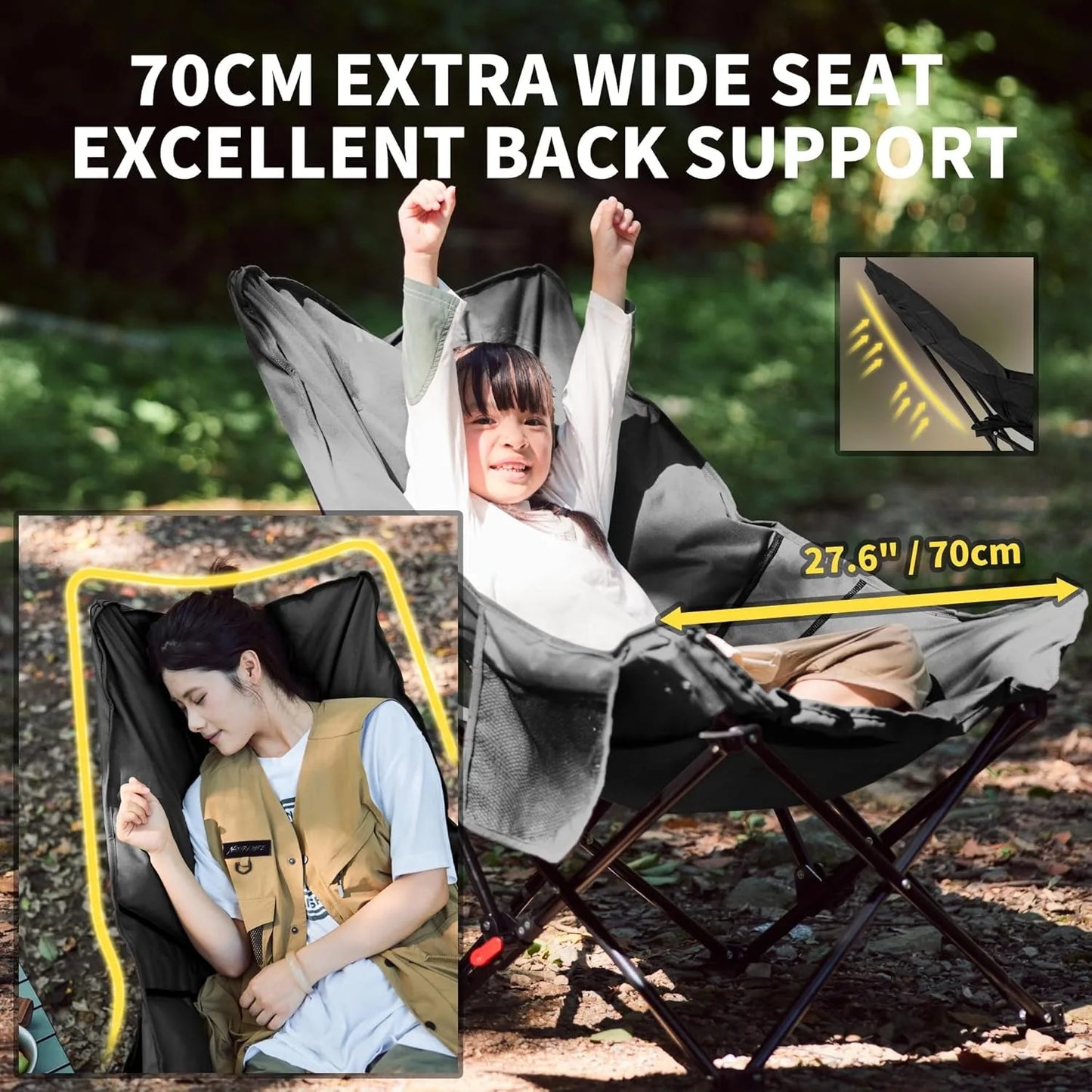 Naturehike Sea Star Recliner Folding Moon Chair
