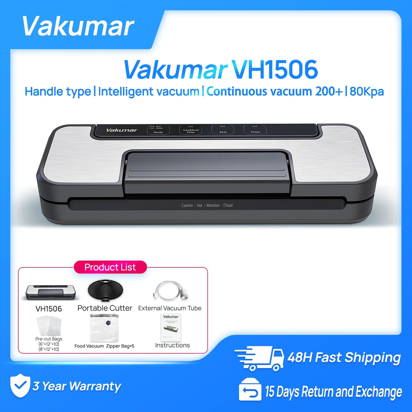 Vakumar Automatic Vacuum Sealer Machine
