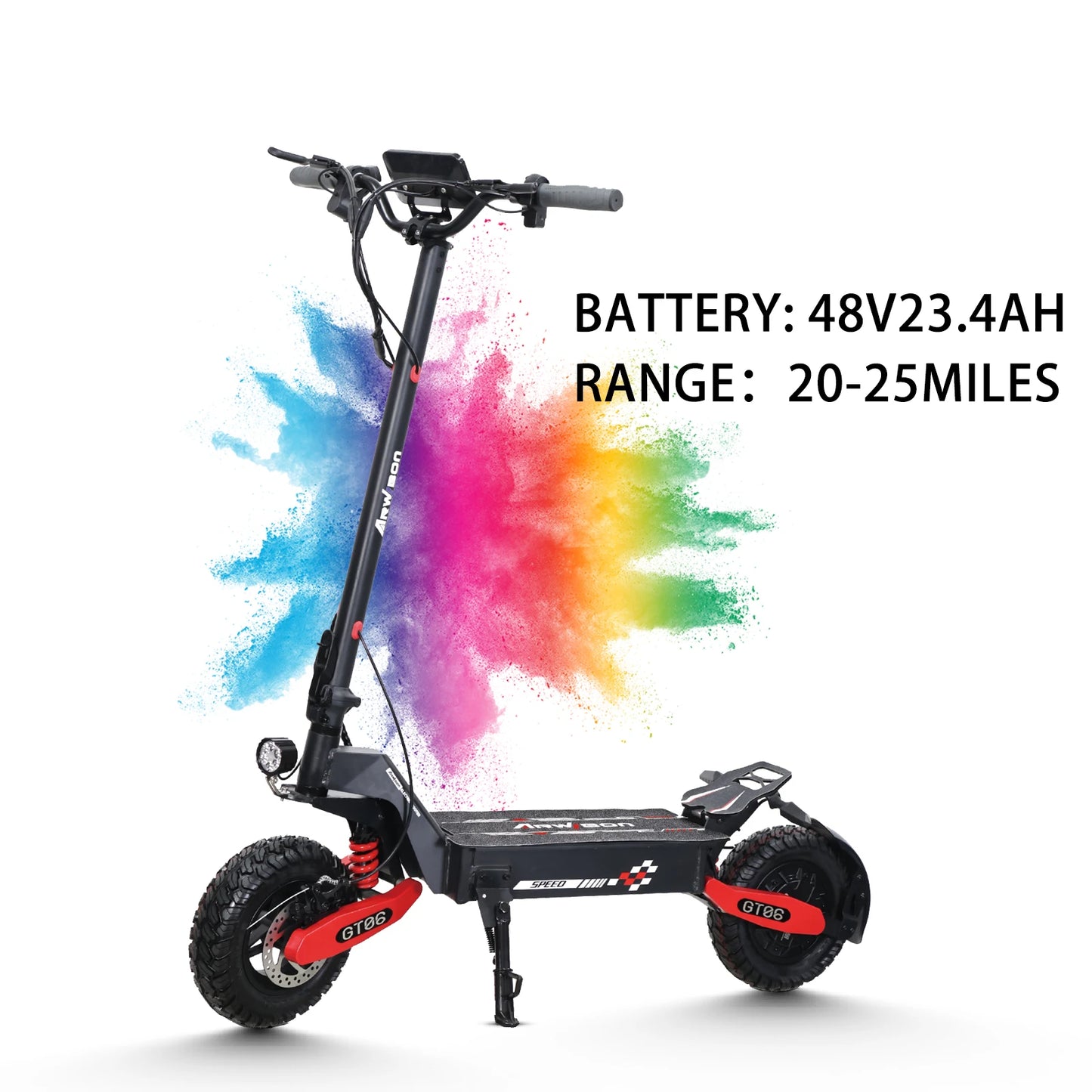 Arwibon 1200W Foldable Electric Scooter
