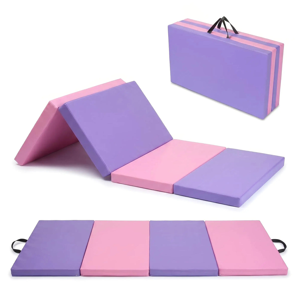 Himiss Foldable Gymnastics Mat For Home Workouts
