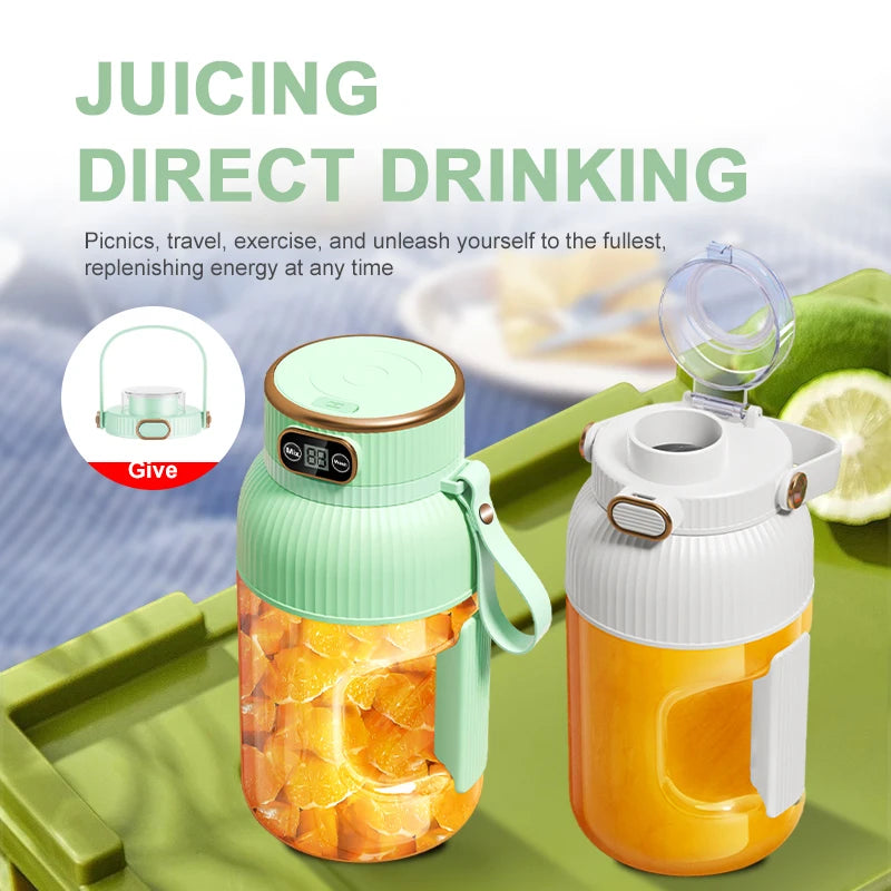 Portable Juicer Blender USB Charging Fruit Cup