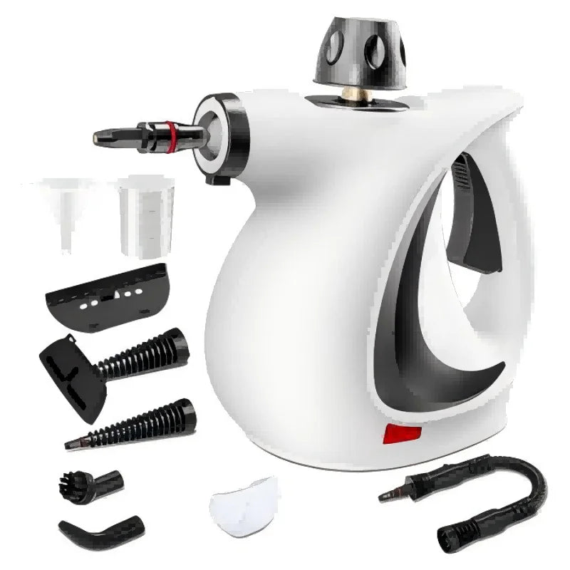 Portable Handheld Steam Cleaner 9 Piece Set