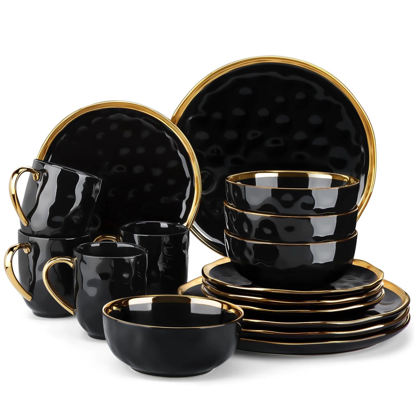 Malacasa Premium Ceramic Dinnerware Set