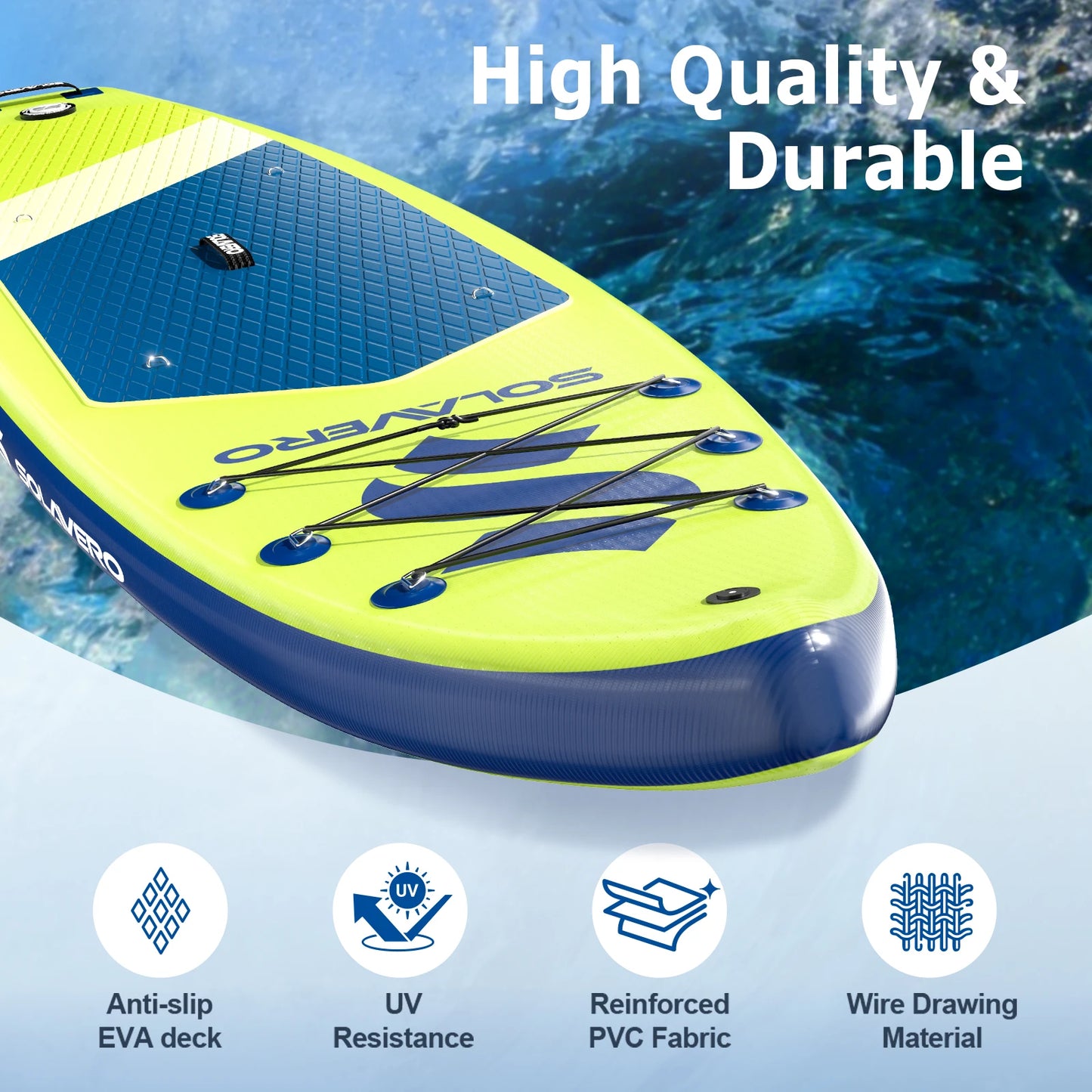 Inflatable Stand Up Paddle Board With Pump And Accessories