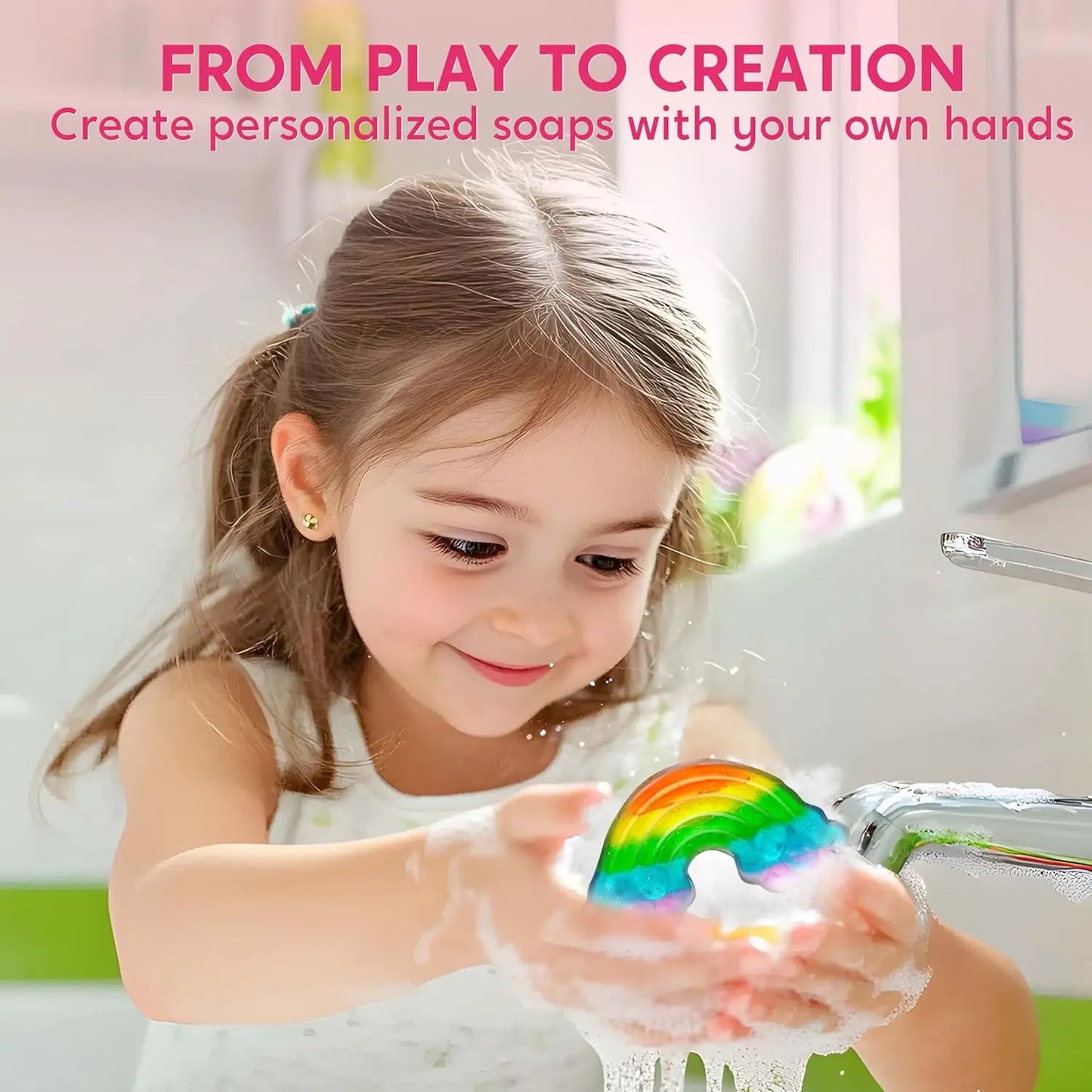 Joyfy Unicorn Soap Making Kit For Kids Craft Activity