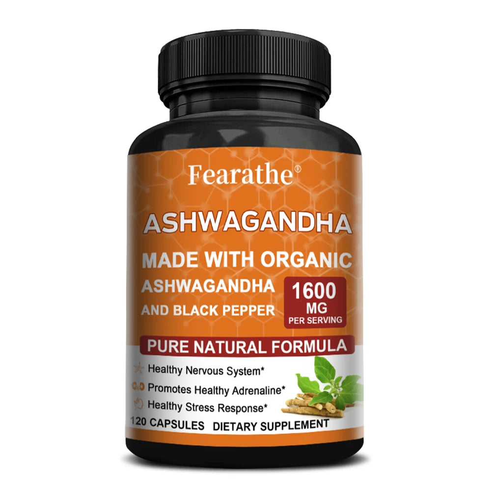 SOOMIIG Organic Ashwagandha For Stress And Mood Support