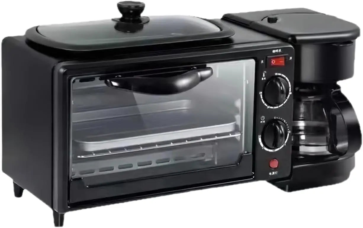 Compact 3 In 1 Breakfast Station With Oven And Coffee