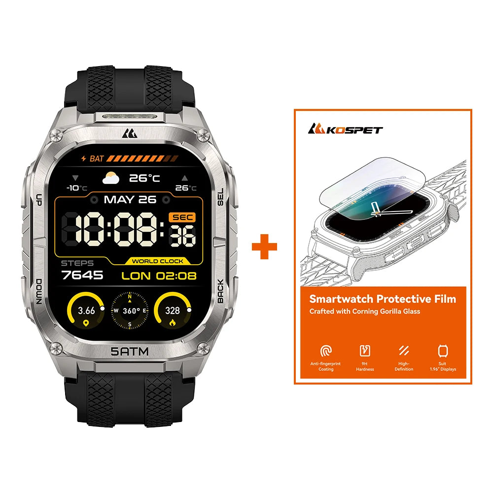 KOSPET Tank M4C GPS Smartwatch For Men