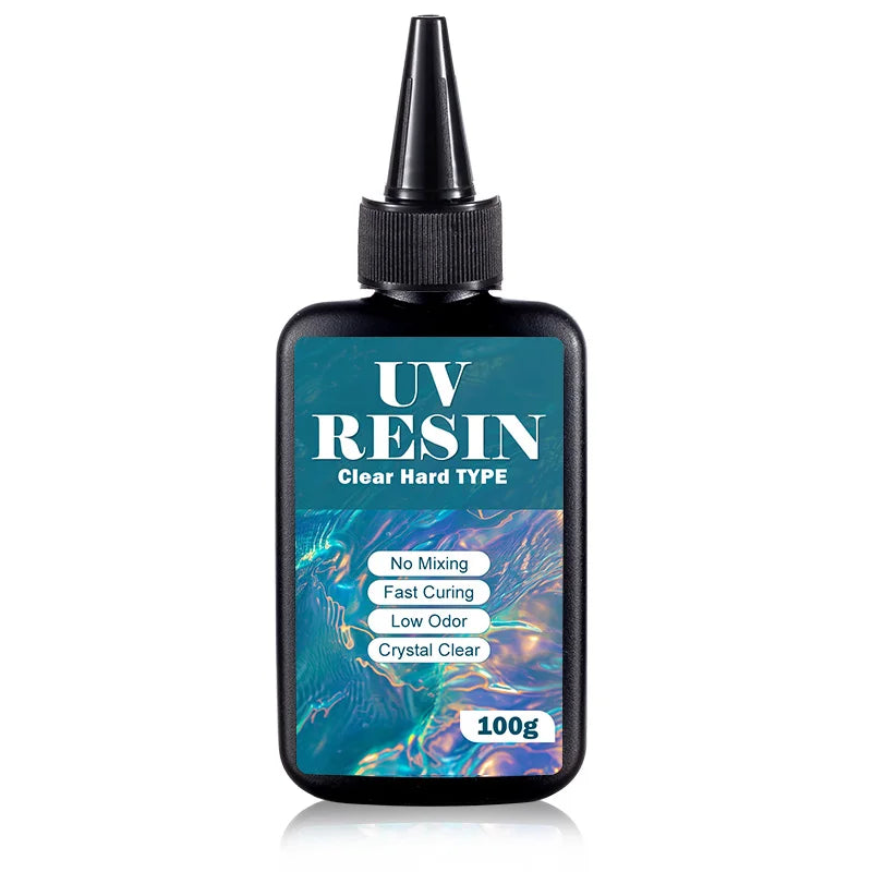 Crystal Clear UV Resin Kit With Light For Jewelry Making