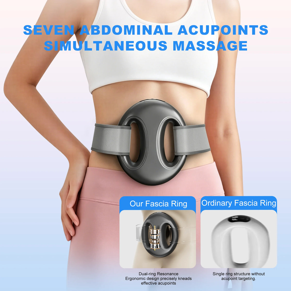 Leercon Fascia Ring Massager For Deep Tissue Relief