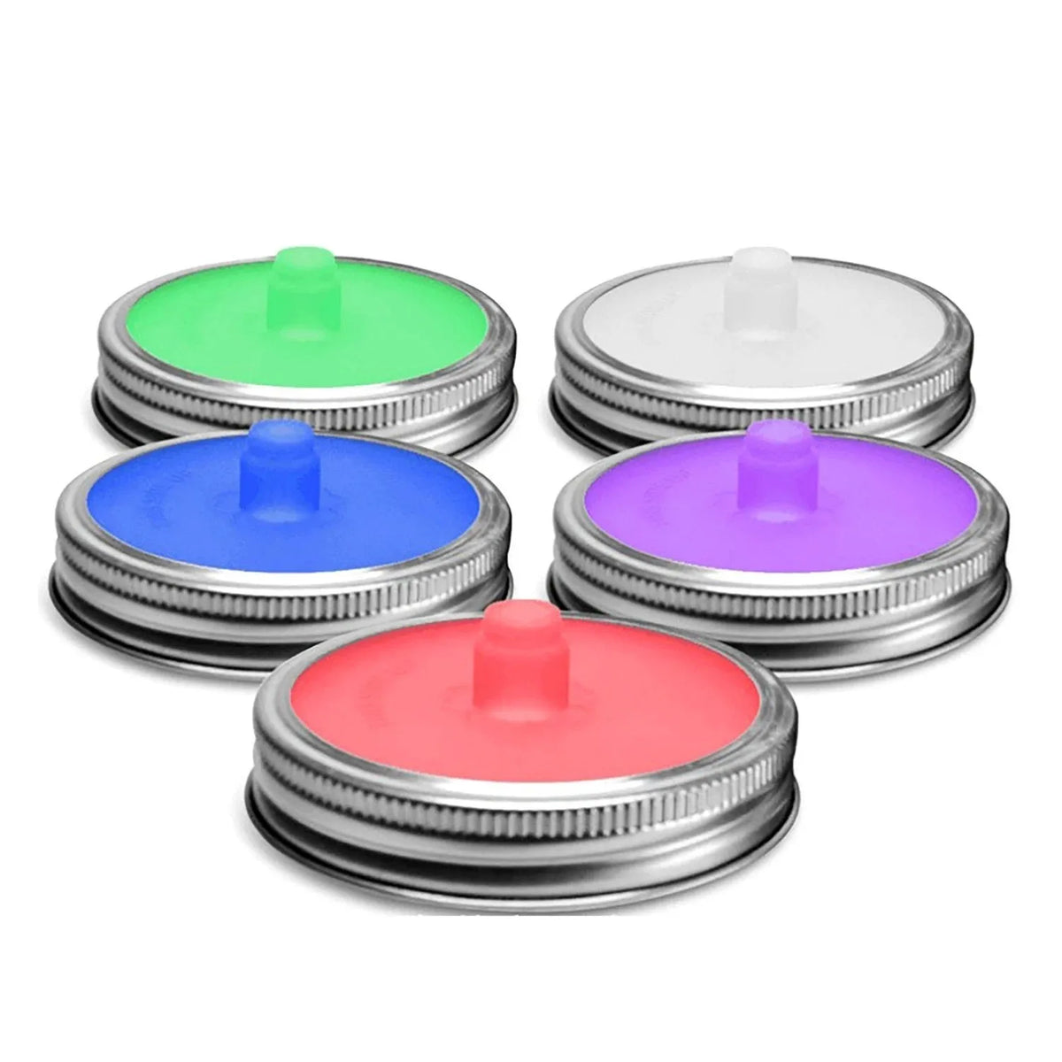 Silicone Fermenting Lids Waterless Airlock For Mason Jars