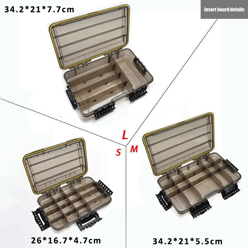 Waterproof Large Capacity Tackle Box For Fishing Accessories