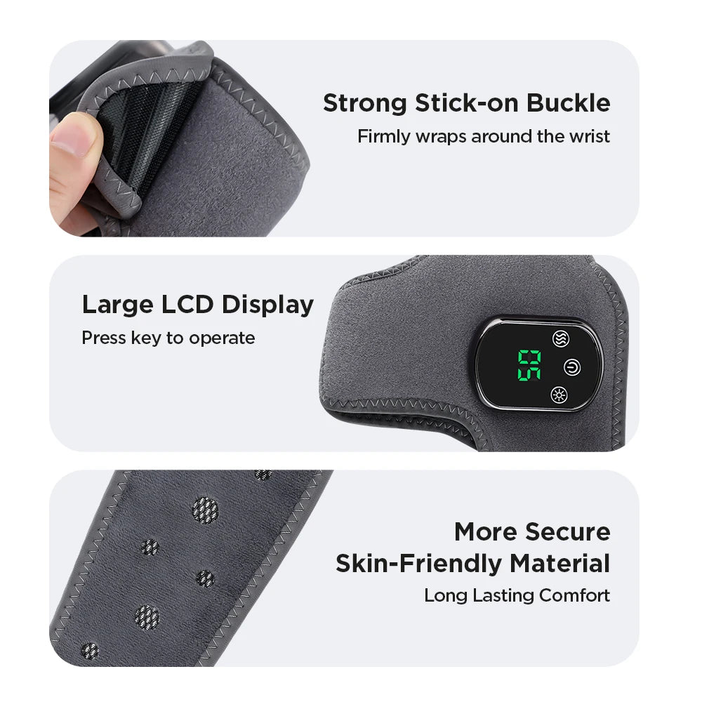 Hailicare Electric Foot Ankle Massager Heat and Vibration