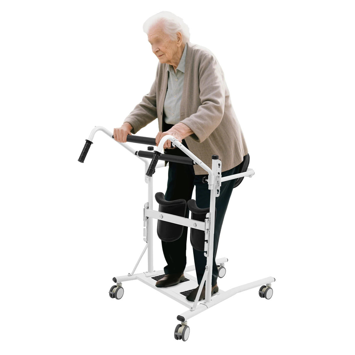 Standing Patient Transfer Lift 264.55lb With Swivel Casters