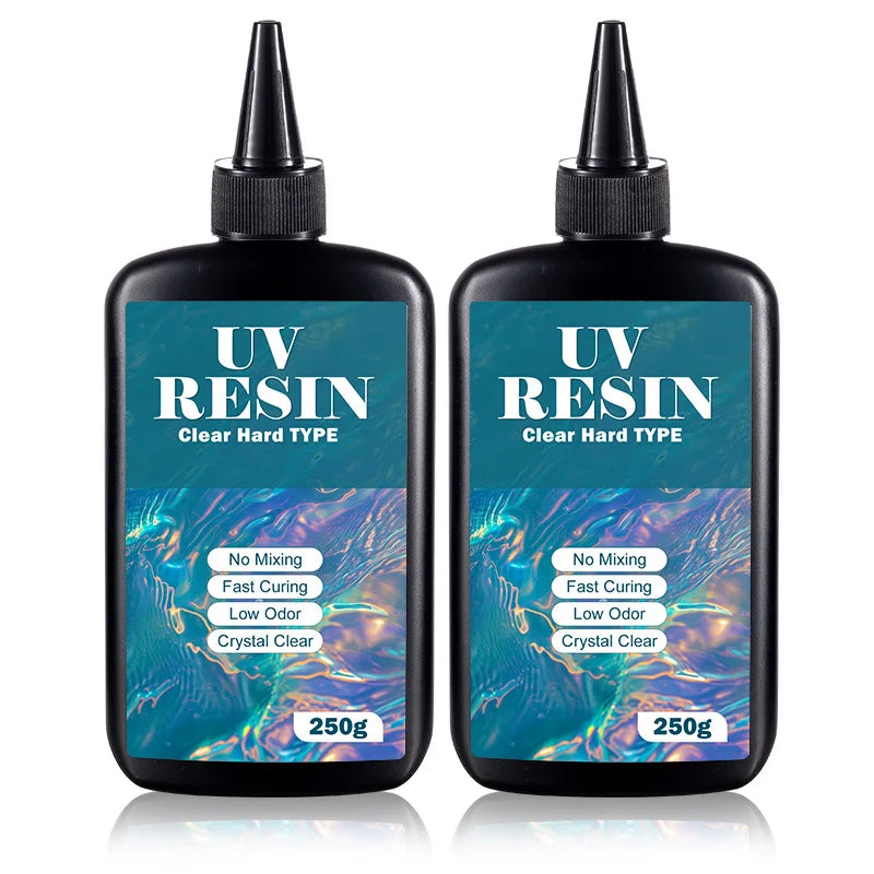 Crystal Clear UV Resin Kit With Light For Jewelry Making